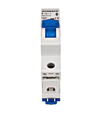 Jistič AMPARO 10kA, B 16A, 1pólový, vhodný před elektroměr AM018116